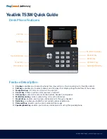 Preview for 1 page of Yealink T53W Quick Manual