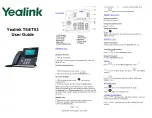 Preview for 1 page of Yealink T54 User Manual