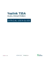 Предварительный просмотр 1 страницы Yealink T55A Teams Official User Manual