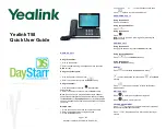 Yealink T58 Quick User Manual предпросмотр