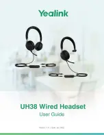 Yealink UH38 Mono User Manual preview