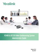 Yealink VC400 Administrator'S Manual preview