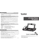 Preview for 1 page of Yealink VP-2009 Quick Installation