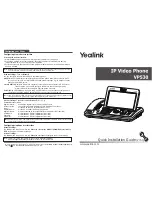 Yealink VP530 Quick Installation Manual preview