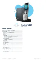 Yealink W76P User Manual preview