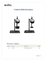 Yealink WH62 Mono Manual preview