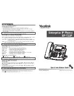 Yealink Yealink SIP-T22P Installation Manual preview