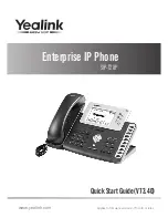 Preview for 1 page of Yealink Yealink SIP-T28P Quick Start Manual