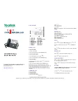 Yealink Yealink SIP-T28P Quick User Manual preview