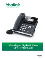 Yealink Yealink SIP-T41P User Manual preview