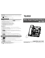 Yealink Yealink SIP-T42G Quick Reference Manual preview
