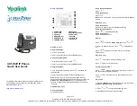 Yearlink SIP-T22P Quick User Manual preview