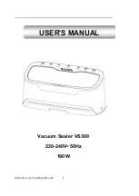 Yeasincere VS300 User Manual preview
