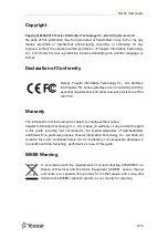 Preview for 2 page of Yeastar Technology NeoGate TG100 User Manual
