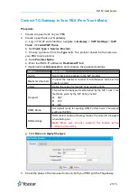 Preview for 27 page of Yeastar Technology NeoGate TG100 User Manual