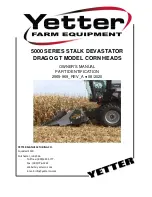 Предварительный просмотр 1 страницы Yetter 5000 SERIES Owner'S Manual