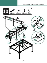 Предварительный просмотр 16 страницы YitaHome FTPLCG-0360 Assembly Instructions Manual