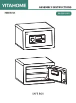 Preview for 1 page of YitaHome IMISSB-0003 Assembly Instructions Manual