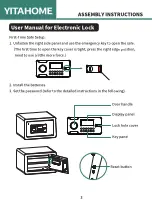 Preview for 4 page of YitaHome IMISSB-0003 Assembly Instructions Manual