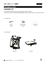 Предварительный просмотр 4 страницы Yo-Yo Desk BIKE Assembly Manual