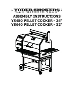 Yoder Smokers YS 480 Assembly Instructions Manual preview
