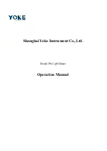 Yoke P611 Operation Manual предпросмотр