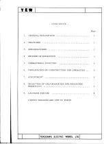 Preview for 3 page of YOKOGAWA 3142 Instruction Manual