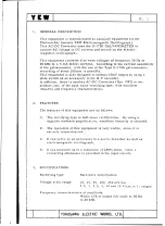 Preview for 4 page of YOKOGAWA 3142 Instruction Manual