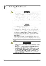 Preview for 24 page of YOKOGAWA AQ6376 Getting Started Manual