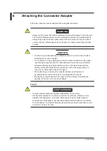 Preview for 28 page of YOKOGAWA AQ6376 Getting Started Manual