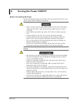 Preview for 33 page of YOKOGAWA AQ6376 Getting Started Manual