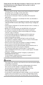 Preview for 3 page of YOKOGAWA CW10 User Manual