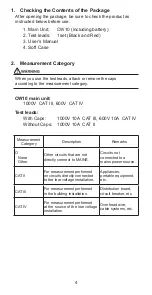 Preview for 5 page of YOKOGAWA CW10 User Manual