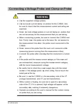 Preview for 38 page of YOKOGAWA CW500 Getting Started Manual