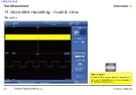 Предварительный просмотр 20 страницы YOKOGAWA DL850E Workbook