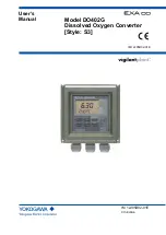 Preview for 1 page of YOKOGAWA EXA DO402G User Manual