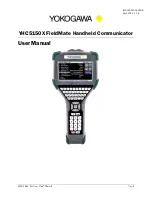 Preview for 1 page of YOKOGAWA FieldMate YHC5150X User Manual