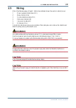 Предварительный просмотр 23 страницы YOKOGAWA FLXA402 Installation And Wiring