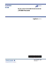 YOKOGAWA mR10000 436101 User Manual preview