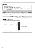 Предварительный просмотр 19 страницы YOKOGAWA SL1400 ScopeCorder LITE Operation Manual