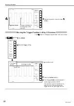 Предварительный просмотр 23 страницы YOKOGAWA SL1400 ScopeCorder LITE Operation Manual