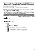 Предварительный просмотр 32 страницы YOKOGAWA SL1400 ScopeCorder LITE Operation Manual