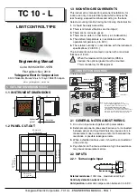 YOKOGAWA TC 10-L Engineering Manual preview