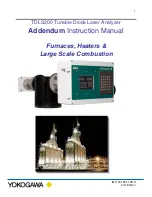 YOKOGAWA TDLS200 Addendum Instruction Manual preview