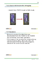 Preview for 16 page of YOKOGAWA ys100 series Replacement Manual