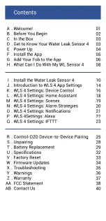 Preview for 2 page of Yolink YS7906-UC Installation & User Manual