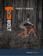 Yolo Electric Bolt Owner'S Manual preview