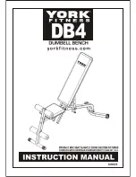 Предварительный просмотр 1 страницы York Fitness DB4 Instruction Manual