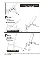 Предварительный просмотр 10 страницы York Fitness DB4 Instruction Manual