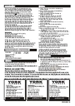 Preview for 3 page of York Fitness G510 Instruction Manual